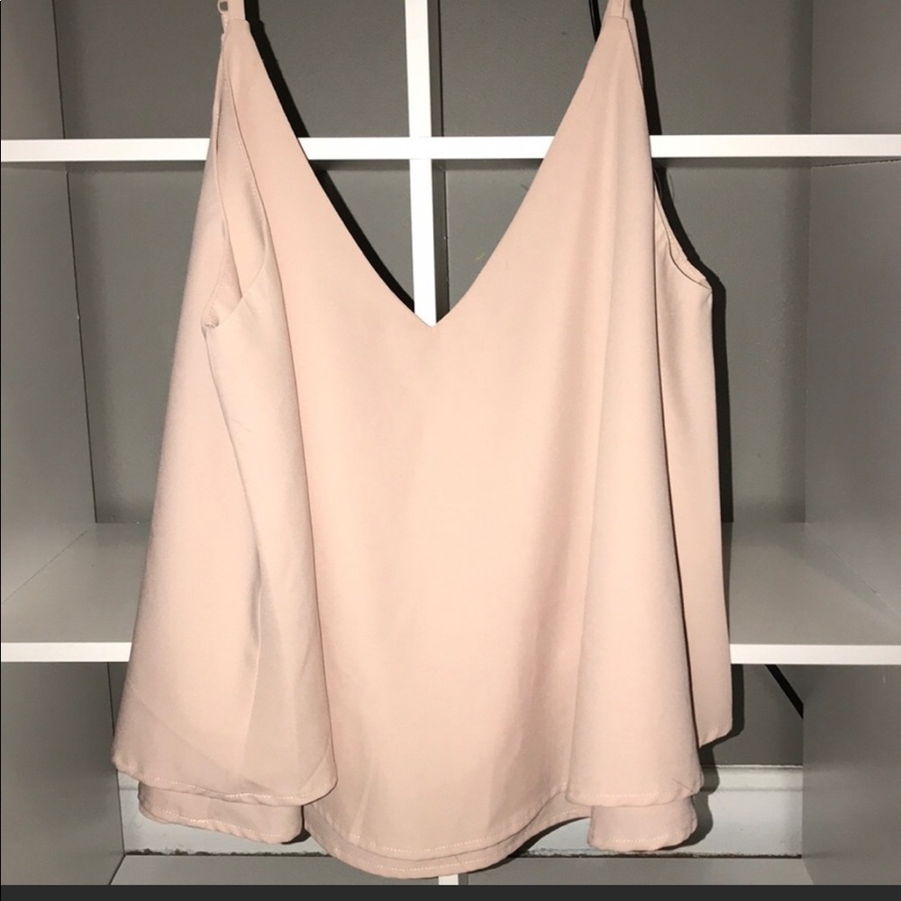 Light link flowy blouse